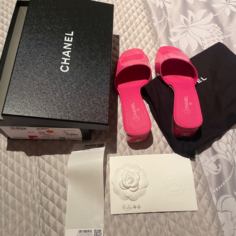 Chanel pink mule - Picture 4 of 6